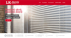 Desktop Screenshot of lk-servis.sk